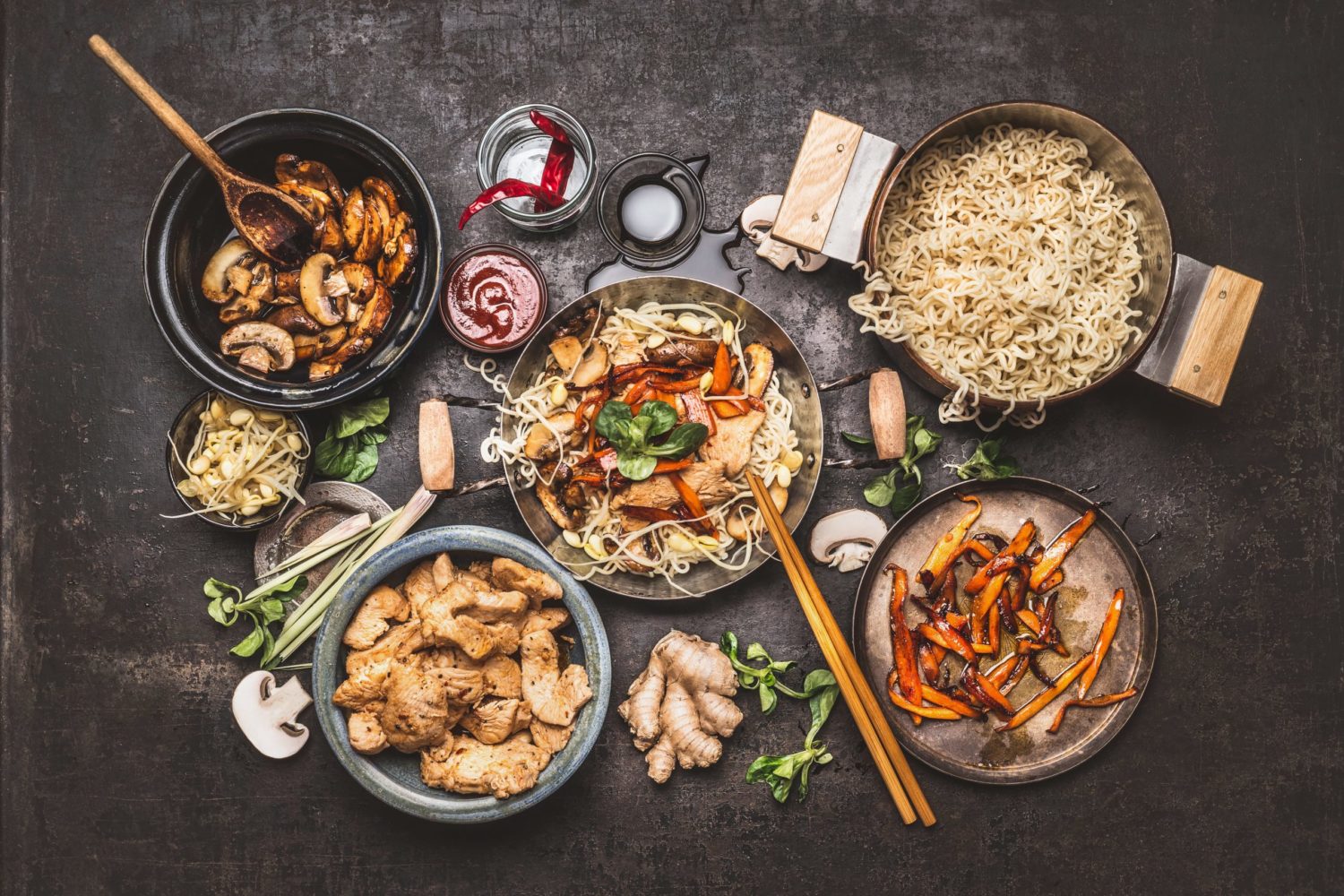 Cucina asiatica: la grande varietà delle ricette tradizionali